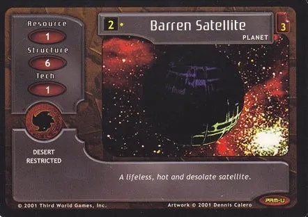 Barren Satellite